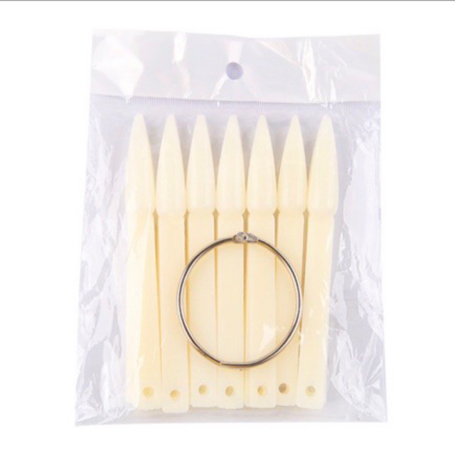 Móng que nhọn  làm mẫu nail, học nail