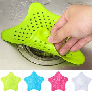 Starfish Shape Silicone Drain Strainer for Kitchen Gadgets Hair Catcher