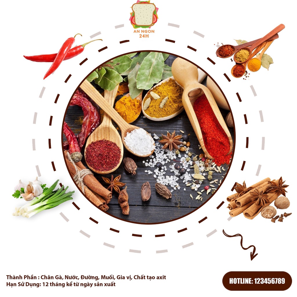 1 bịch 30 chân gà cay Chân gà tứ Xuyên siêu ngon