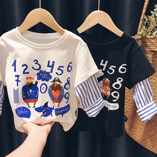 Áo thun bé trai Áo sweater cá tính dành cho bé trai quần áo bé trai quần áo trẻ em