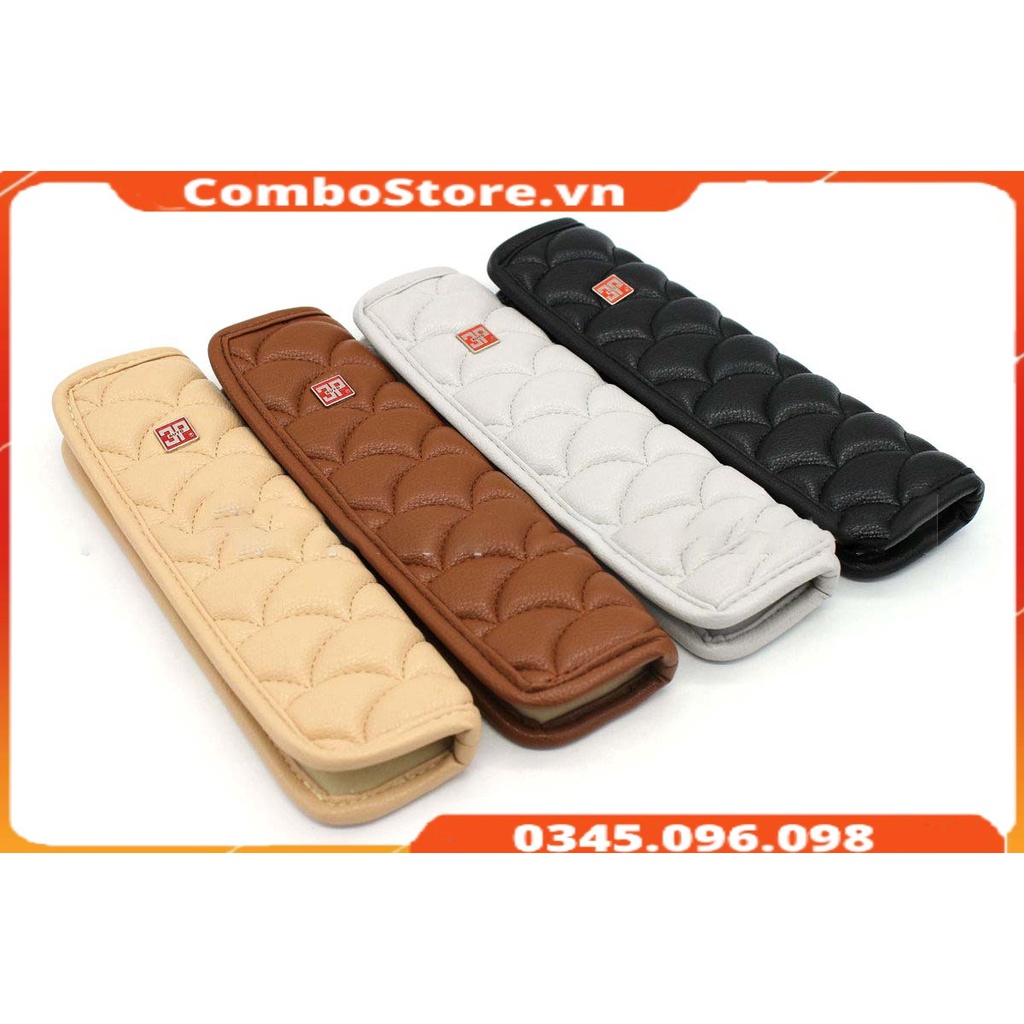 Bọc dây đai an toàn ô tô xe hơi da cao cấp 3P