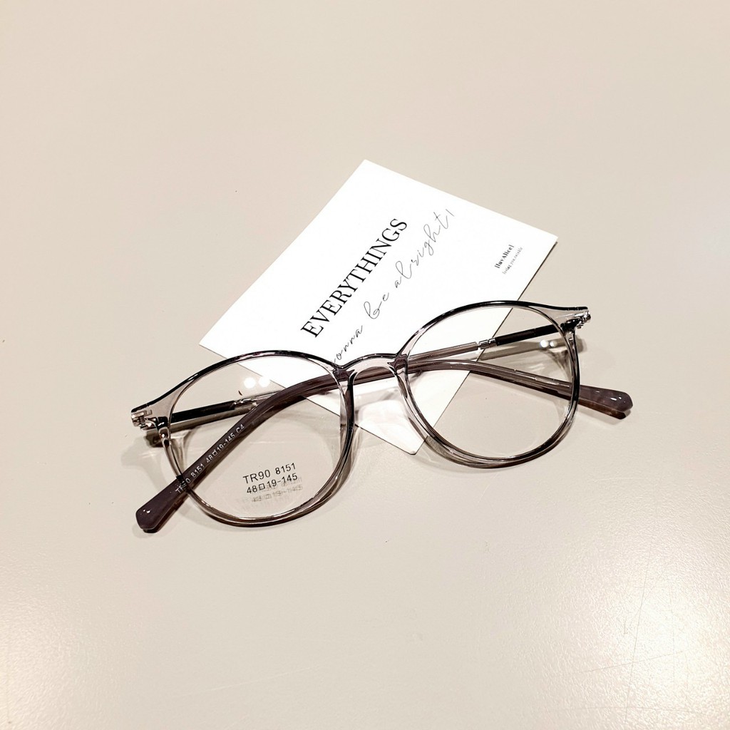 Gọng Kính Cận Nhựa Dẻo Form Tròn Dành Cho Học Sinh, Sinh Viên - 8151 | BigBuy360 - bigbuy360.vn