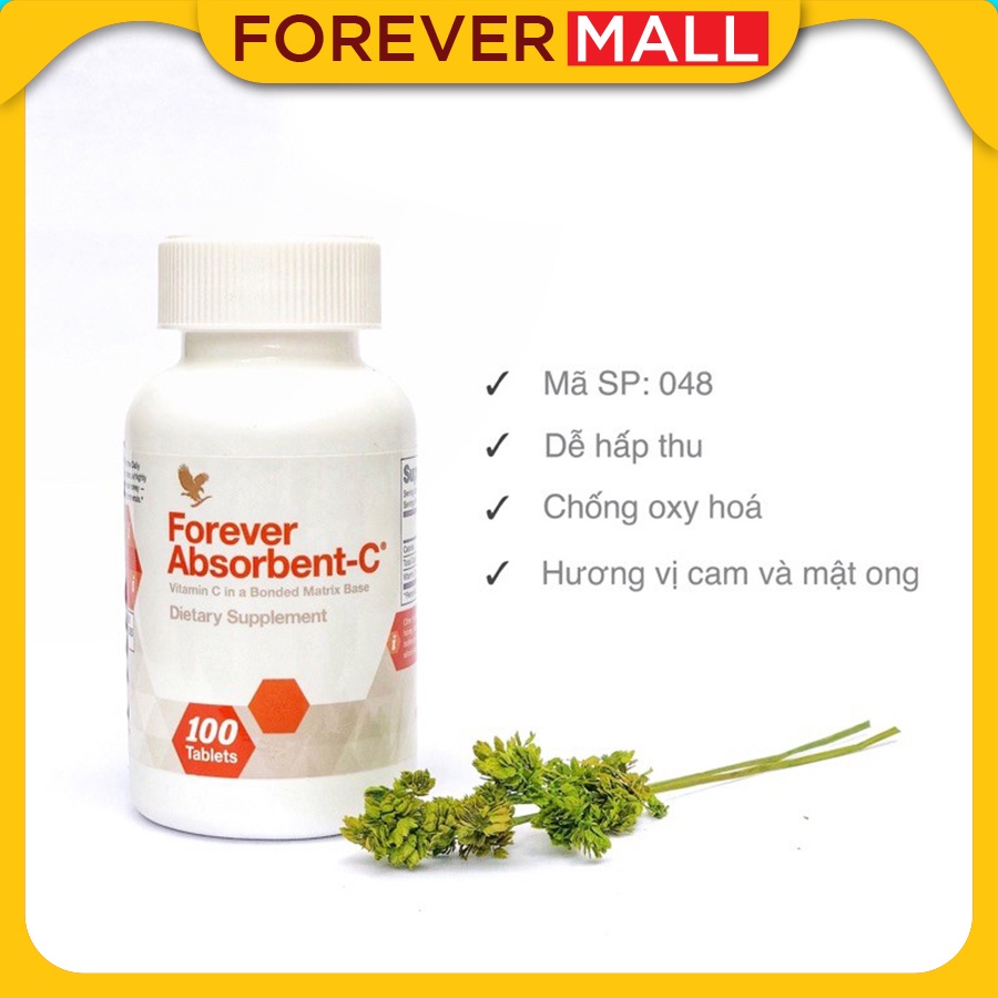 Vitamin C Forever Absorbent C 048 FLP - Nhập Khẩu MỸ Chính Hãng