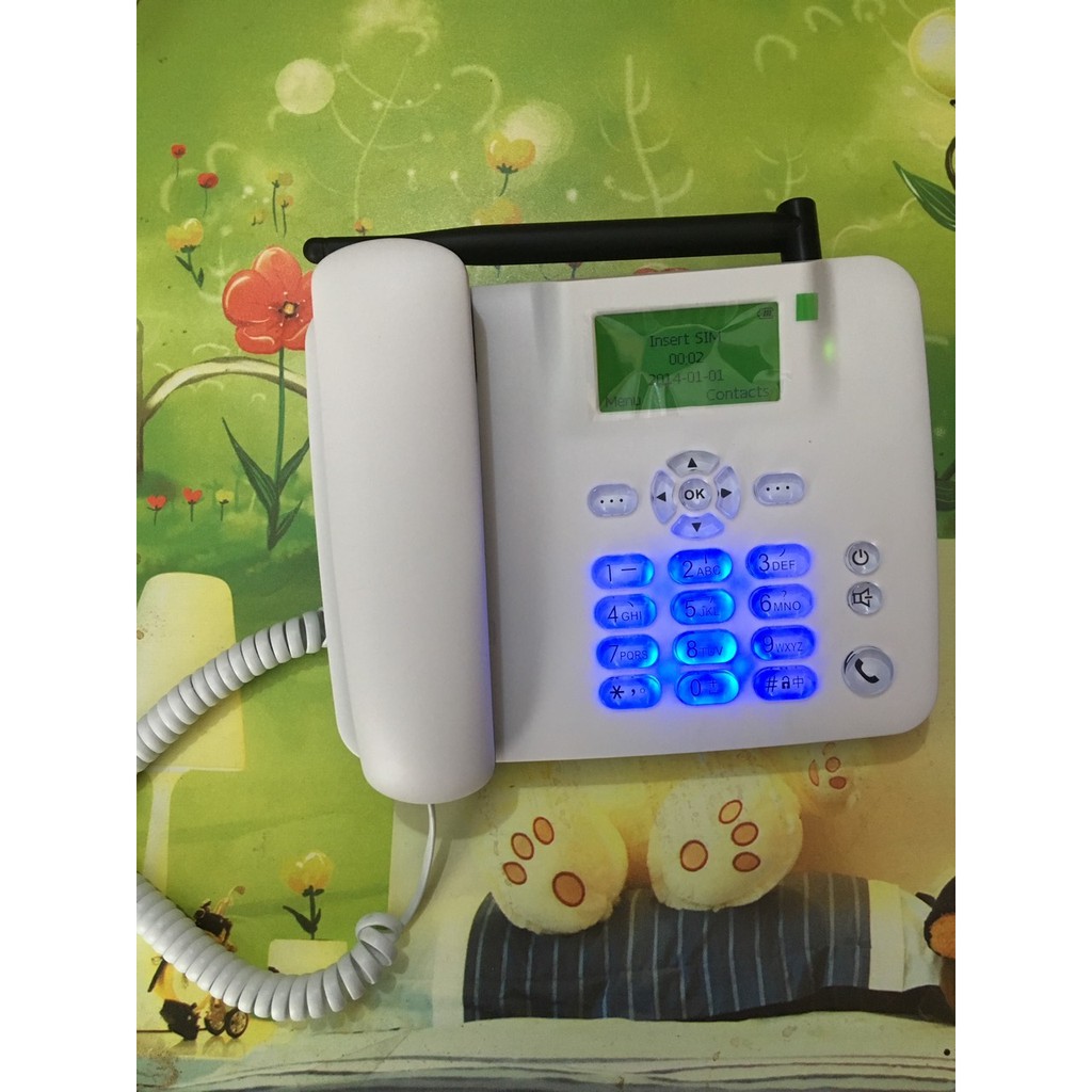 Điện Thoại Bàn Không Dây Lắp Sim