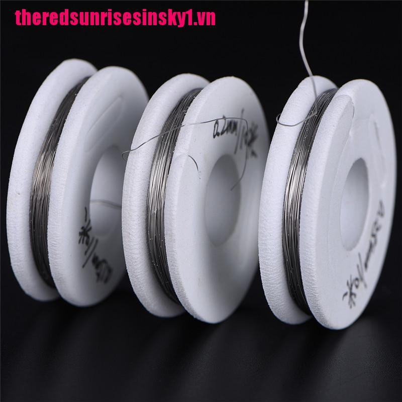 (3C) Dây Điện Trở Nichrome 0.15~0.25mm 10m