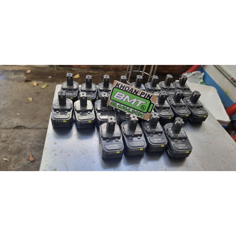 Pin Ryobi 18v 4ah lướt 90%