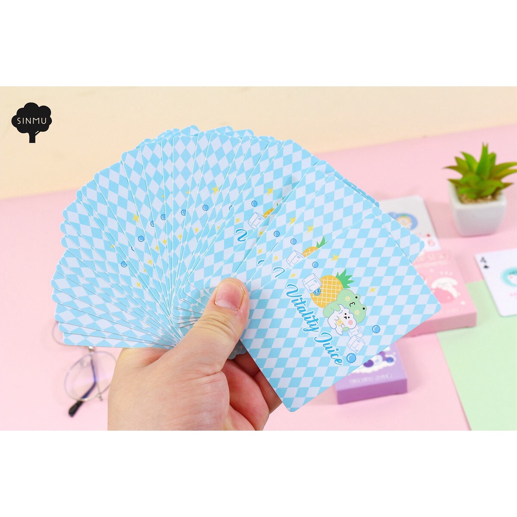 Bộ bài Tây poker mini tí hon.