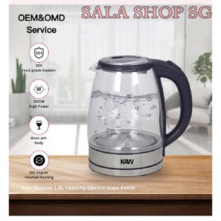 !!!HOT!!Ấm điện, Bình nấu nước sôi, Ấm đun nước du lịch, Bình Đun Siêu Tốc Rapido RK1818, 1.8L,