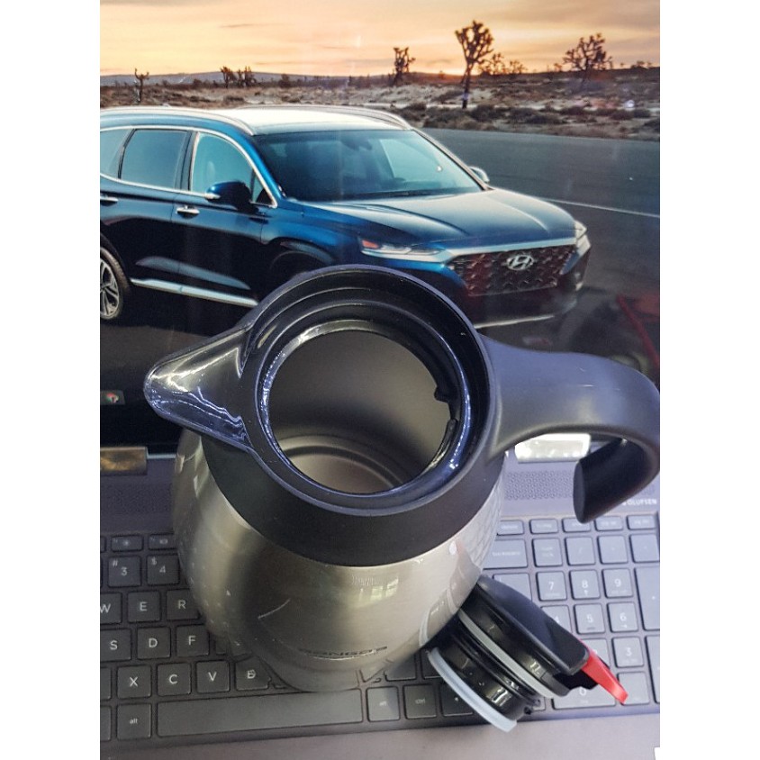 Bình thủy giữ nhiệt cafe trà 2 lớp inox 304