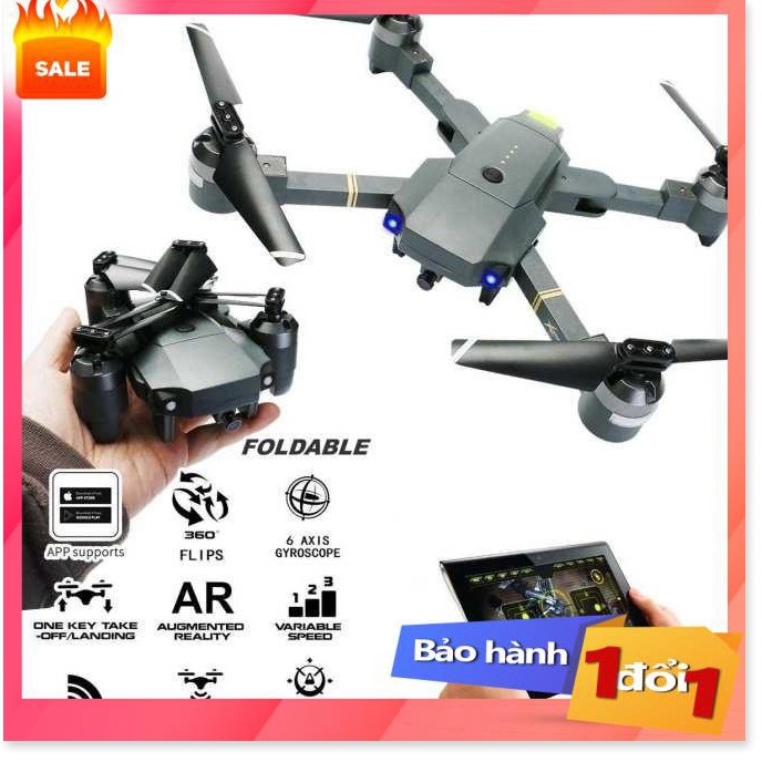 ✔️ [Top sale] -  Flycam mini, Máy bay điều khiển từ xa XT-1 kết nối Wifi quay phim chụp ảnh Full HD 720P