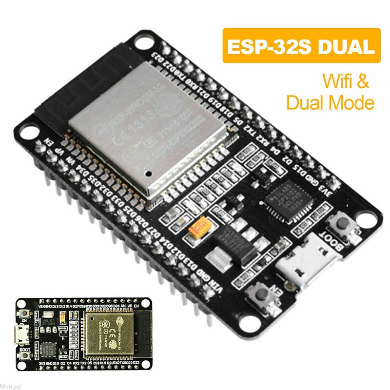 Bảng Mạch Phát Triển Esp32 Esp-32S Nodemcu 2.4ghz Wifi + Chế Độ Kép