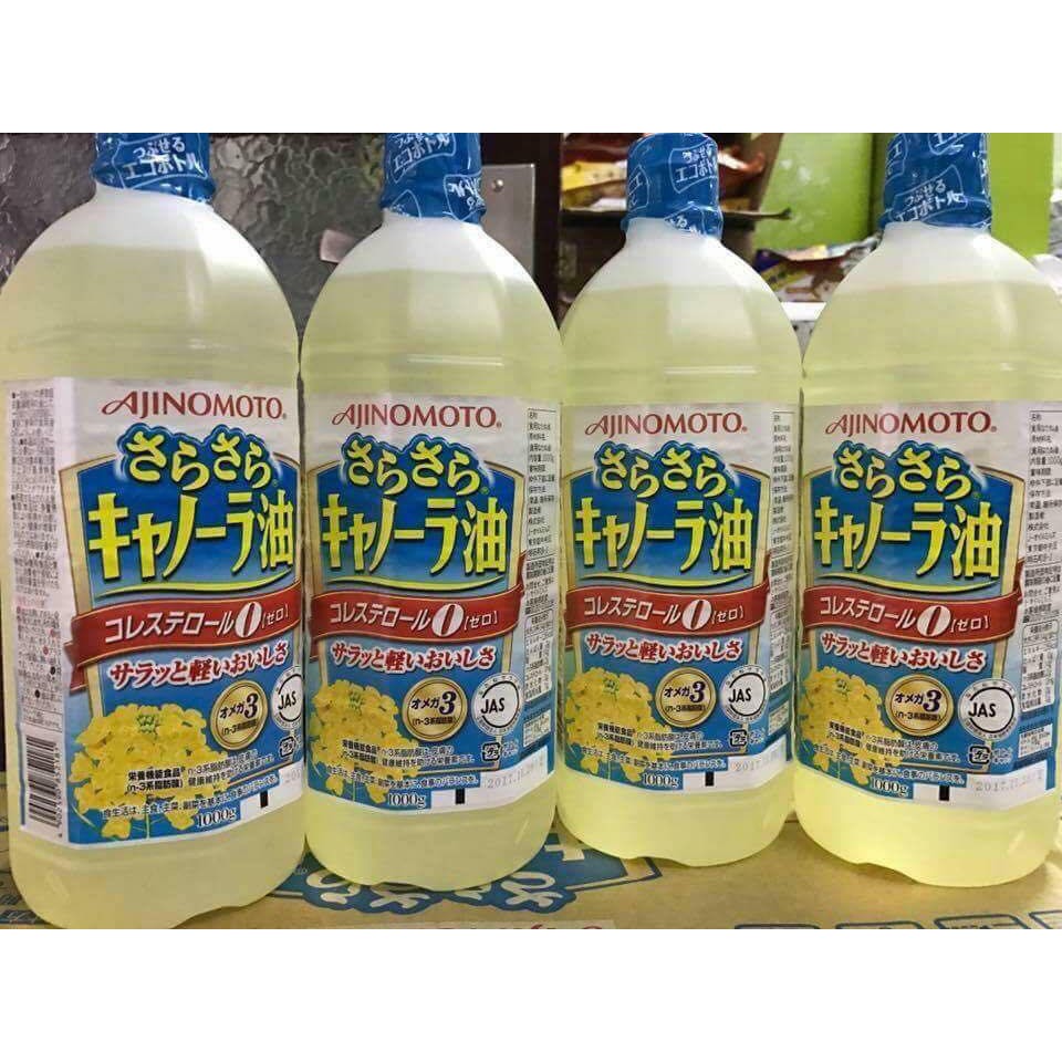 Dầu hoa cải Ajinomoto (1000g)