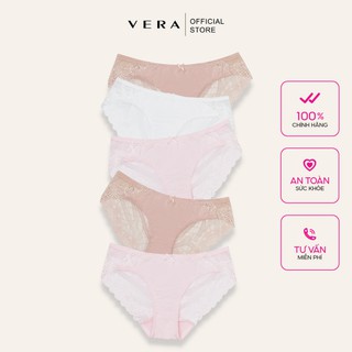 Combo 05 quần lót Misaki phối ren - 0104