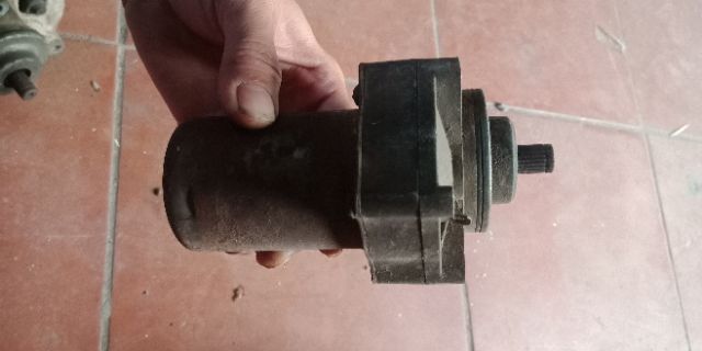 Củ đề xe máy chế mô tơ giảm tốc