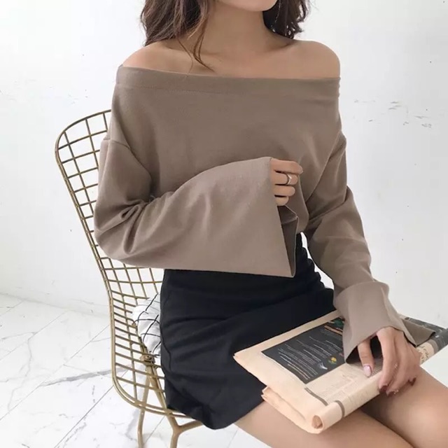 ÁO TRỄ VAI TAY XOÈ [ KÈM ẢNH THẬT ] 