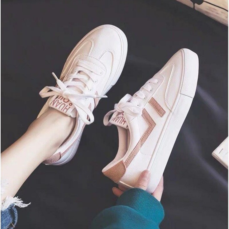 Giày trắng BASIC nữ mẫu mới thu đông 2019 | BigBuy360 - bigbuy360.vn