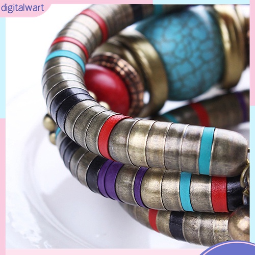 Vòng Tay Chuỗi Hạt Nhiều Lớp Phong Cách Bohemian Cho Nữ