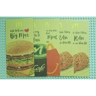 [HÀNG CÓ SẴN] Bao lì xì Mc Donald's (mẫu Vintage)