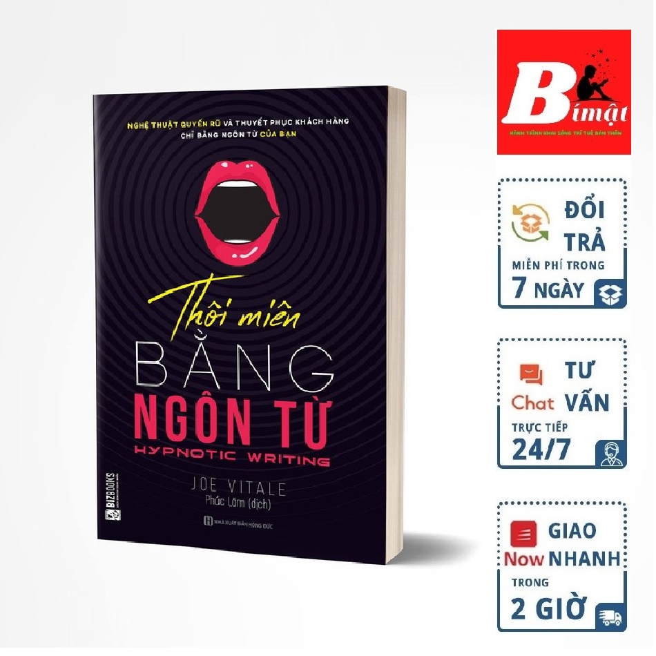 Sách -Thôi Miên Bằng Ngôn Từ Tặng Kèm Bookmark