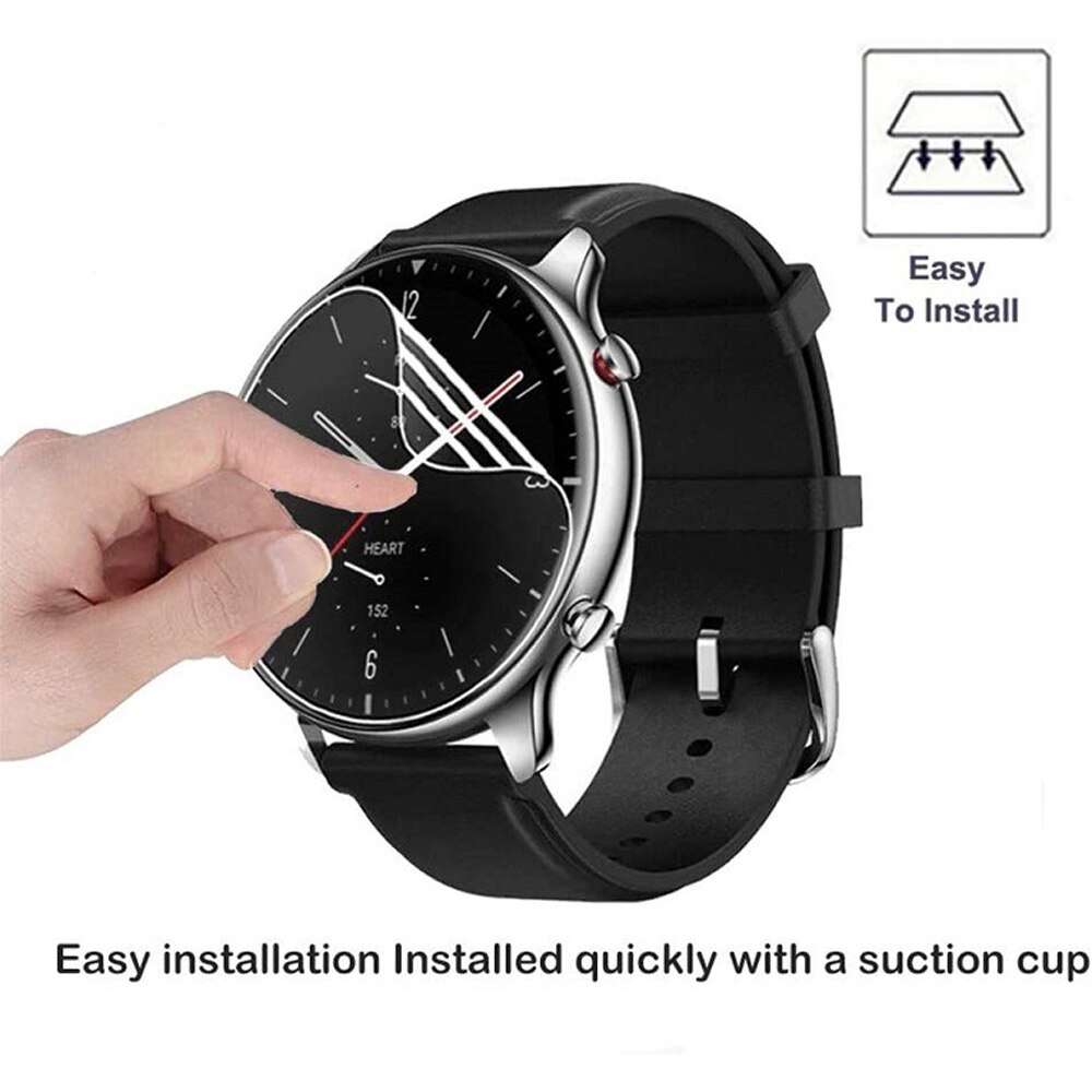 Bộ 3 miếng dán TPU bảo vệ màn hình đồng hồ thông minh dành cho Huami Amazfit GTR 2 GTR2