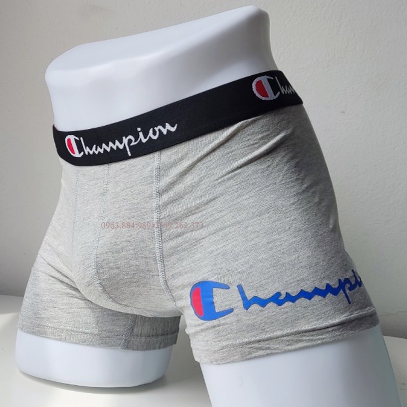 Hộp 3 quần lót nam CH.01 chất cotton cạp dệt dạng sịp đùi nhiều màu cho anh em- ẢNh, video shop làm