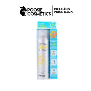 Xịt chống nắng recipe crystal sun spray 150ml