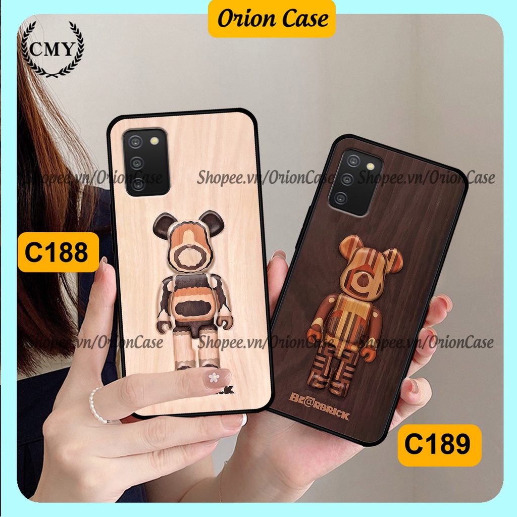 Ốp lưng Samsung A02s / A03s in hình bearbrick 3D thời trang, cá tính. ốp chống sốc, bền đẹp