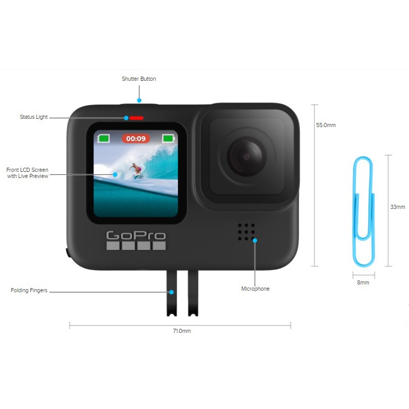 Camera hành trình Gopro 9 Black - Gopro Hero 9 Black