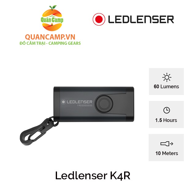 Đèn pin móc khóa Ledlenser K4R