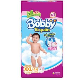 Tã quần bobby l68 miếng , xxl 44 miếng