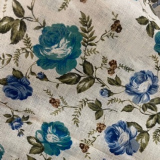 Vải boi hoa Nhật may khăn tay ( 30cm x 30cm )