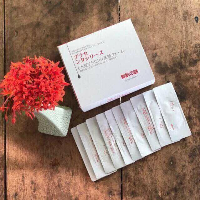 [Chính Hãng]5 gói mặt nạ ủ trắng nhau thai - dùng được 10 mặt