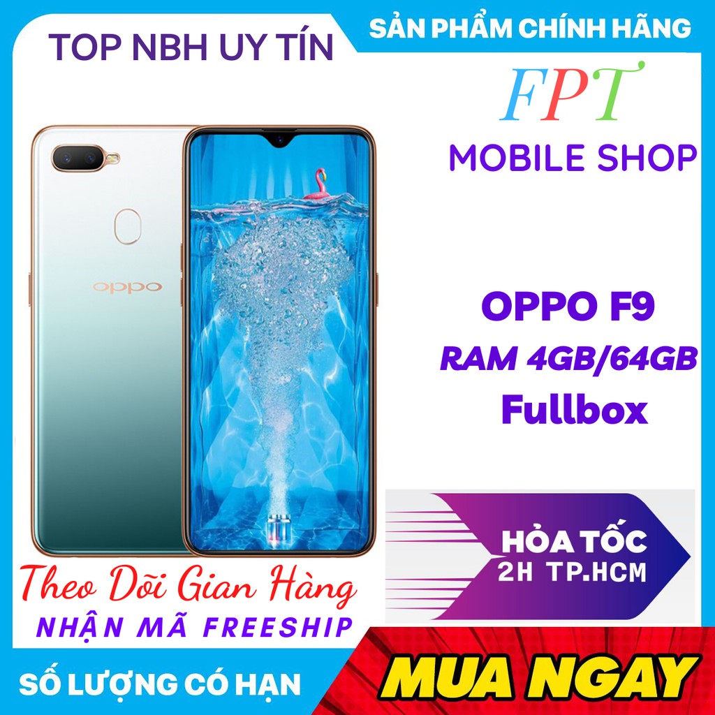 SaleĐiện Thoại Oppo F9 Pro Ram 6Gb 2Sim Hàng Hãng Mới Chiến Pubg FreeFire Liên Quân Mượt | BigBuy360 - bigbuy360.vn