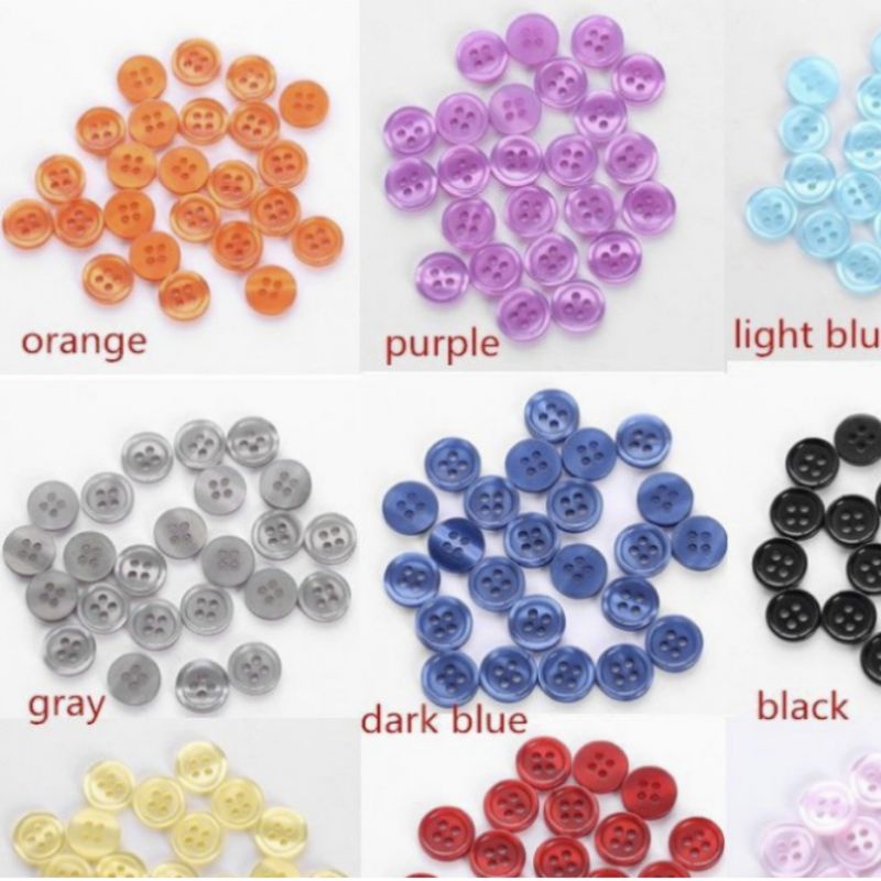 Nút áo/cút áo sơ mi nhiều màu