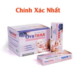 [Chính xác nhất] Hộp 12 que/test thử rụng trứng/ trứng rụng Ovutana