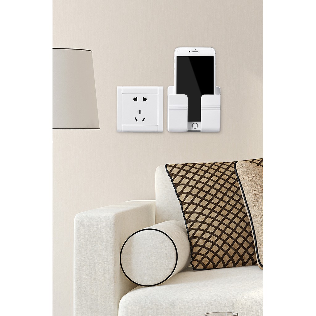 Combo Kệ Dán Tường Để Điện Thoại/ Điều Khiển Thông Minh SD85 Shalla