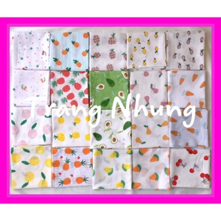 [S1] (ẢNH THẬT) Khăn bandana 50*50