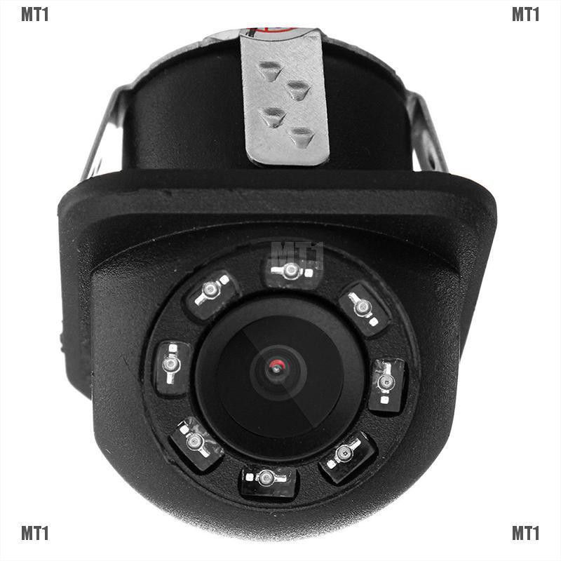 Camera gắn sau xe hơi xoay 170 độ CMOS 8 đèn LED chống thấm nước hỗ trợ tầm nhìn ban đêm