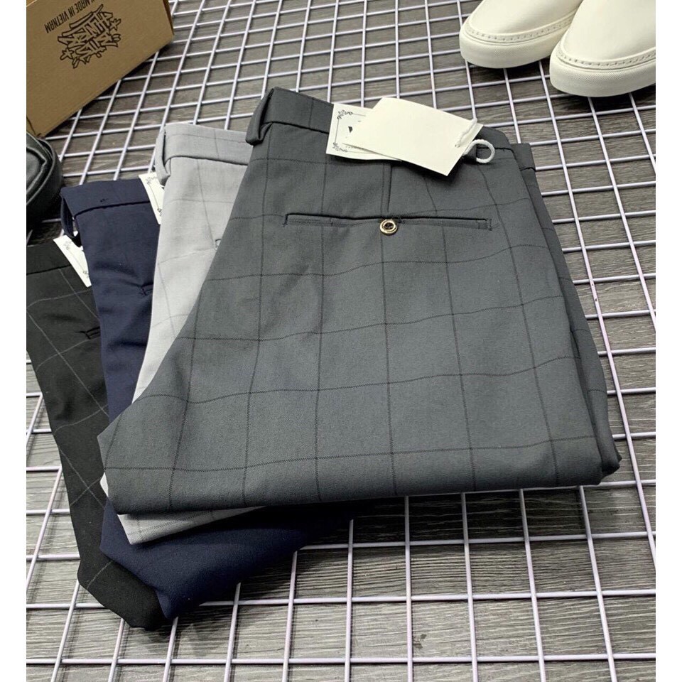 [HOT] Quần Tây DÀI CARO Nam Thời Trang - Chất vải đẹp ( màu y hình) | BigBuy360 - bigbuy360.vn