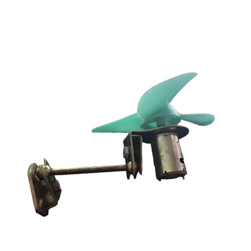 Cánh Quạt Con Cóc Mini 11Cm 3 Cánh Xanh.