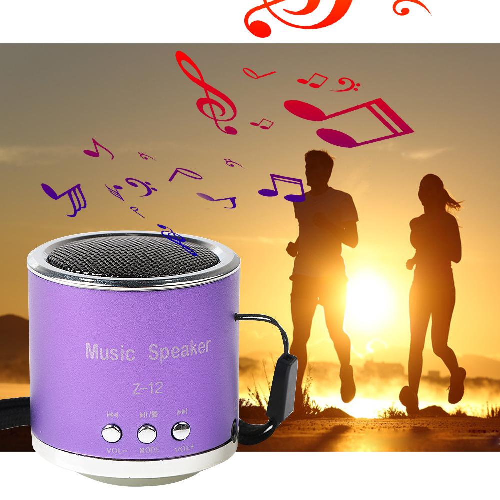 Loa Loa mini Loa di động Bộ khuếch đại FM Radio USB Micro MP3 Máy nghe nhạc 3 Sạc Cáp âm thanh 3,5 mm