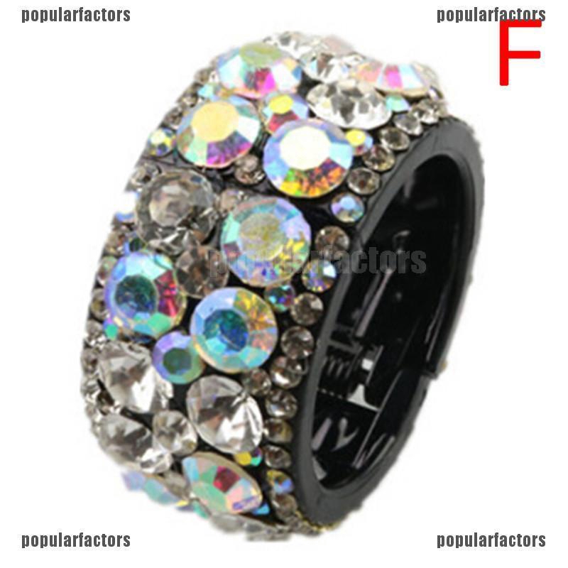 Kẹp Tóc Đuôi Ngựa Bằng Nhựa Pp Lấp Lánh