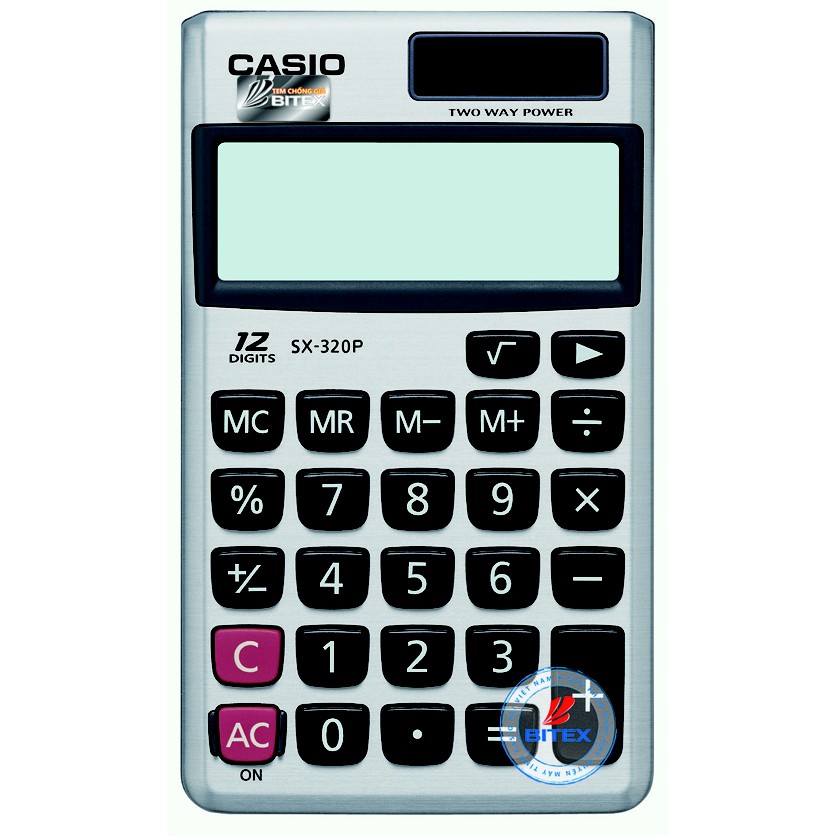 (giao 2h) MÁY TÍNH CASIO SX-320P bỏ túi mini