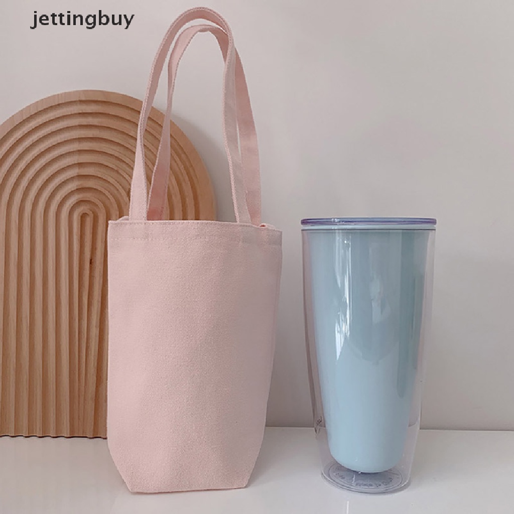 Túi canvas Jetting đựng bình nước với dây đeo tiện dụng