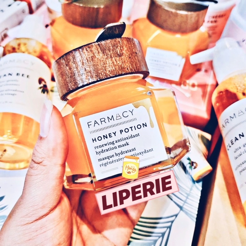 Mặt nạ mật ong Farmacy Honey Potion Renewing Antioxidant Hydration Mask with Echinacea GreenEnvy™