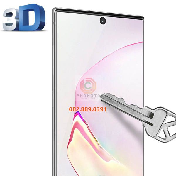 Kính cường lực Samsung Galaxy Note 10 full màn hình, full keo siêu chuẩn