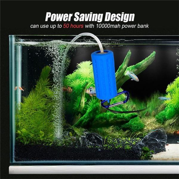 Máy bơm oxy tiết kiệm điện cho bể cá cổng USB