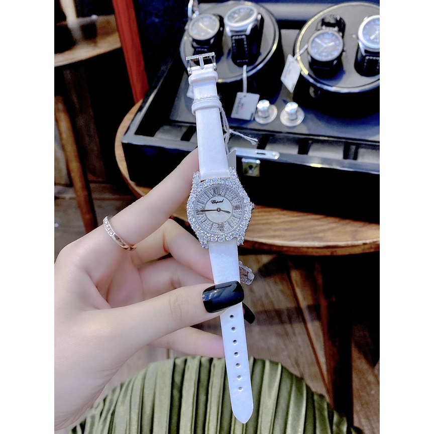 Đồng Hồ Nữ Case 30mm - CHOPARD L’HEURE Máy Nhật Bản - Bảo Hành 24 Tháng