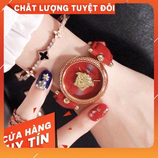 Đồng hồ nữ Versace dây da độc đáo