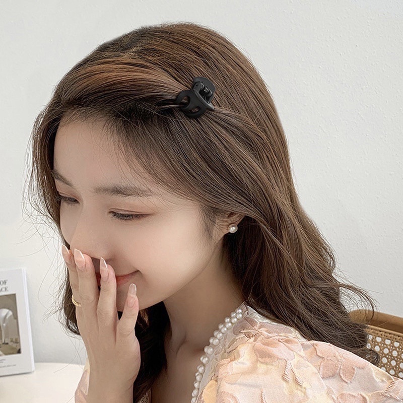 Set 2 kẹp tóc mini kẹp tóc hạt kiểu nhỏ